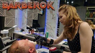 Mesmerising Graceful Blonde Natalia Made my Happy Day️ Real ASMR Lady Barber️