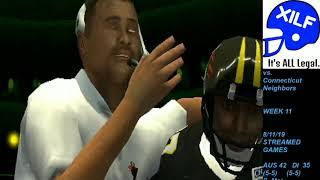 XILF Week 12- Pittsburgh vs. New England