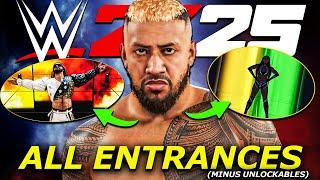 Every WWE 2K25 Entrance! Full Roster Showcase (5+ Hours!)