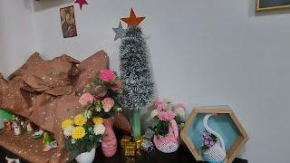 Easy Christmas tree in 5 mins  #christmastree