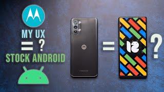 Google Stock Android 12 vs Motorola My UX | How Stock Android is Motorola's Software?