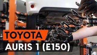 Как заменить пружины задней подвески TOYOTA AURIS 1 (E150) [ВИДЕОУРОК AUTODOC]