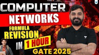 Computer Networks | Formula Revision| GATE 2025 | In One Hour | By Unacademy CSIT