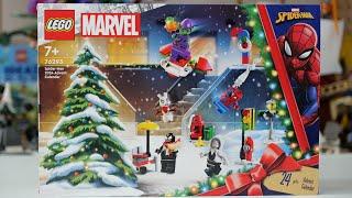 LEGO Marvel Super Heroes 76293 Spider Man 2024 Advent Calendar Speed Build Review