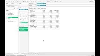 Tableau calculated fields: understanding row-level and aggregate calculations