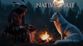 Native Spirit Under the Moonlight - Native American Flute Music for SPIRIT, SOUL, HEART