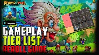 [UPDATE Global] Reroll Tier List Realms of Pixel Tech & Magic (Android) Launch Gameplay