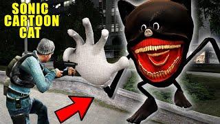 DESCOBRIMOS o SHIN SONIC CARTOON CAT na CIDADE DO GARRY'S MOD! - NightExtreme