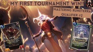 Tournament Winner Gameplay! Mastering Runeterra Q#2 | Tournament Gameplay | Legends of Runeterra