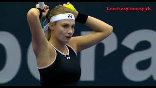 Dayana Yastremska sexy moves.