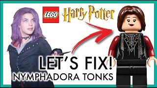 Let’s FIX LEGO Harry Potter’s Nymphadora Tonks! | Custom LEGO Tonks Minifigure