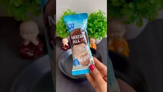 NESCAFE ALL In 1 Cold FRAPPE ️ #shorts #coffee #viral #asmr #shortvideo