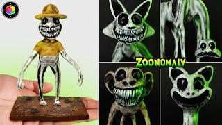CREATING BLOOMORDA CREATURES!  [Zoonomaly] Monkey, Guard, Boss and.. | PlastiVerse