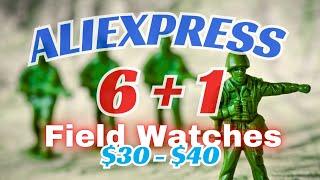 2024 ALIEXPRESS 11.11 Favourite Fieldwatches | 7 Best Value Watches  $30 - $40