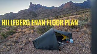 Hilleberg Enan Floor Plan