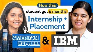 How this student got placed at American Express ? Key Interview learnings with Shradha ma'am