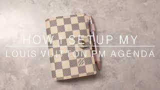 How I Set Up My Louis Vuitton Agenda PM 2021 | Changing Rings, Dividers, Pens and Pen Holders, Etc.