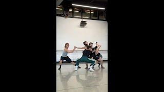 In studio rehearsing Rafael Bonachela's ‘Impermanence’ 