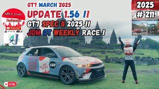 PS5 Gran Turismo 7 2025 March Update 1.56 | JDM GT Weekly Race - 211 (2K) #livestream