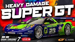  Super GT '08 Heavy Damage on GT7 Update 1.50 - Gran Turismo 7