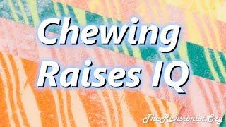 How Chewing Enhances Cognitive Function, Memory & Focus