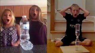 10 ЛУЧШИХ ЧЕЛЕНДЖ бутылка с водой челендж бутылка воды  | Water Bottle Flip Challenge