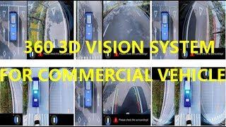 360 3D Panoramic Bird View Vision System(360 Surround View System) for Commercial Vehicles