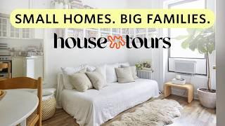 Small Space Tours | How Big Families Squeeze Into Small Apartments