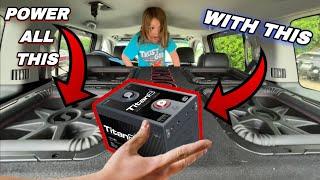 The Ultimate Car Audio Battery- The Power of Titan 8’s