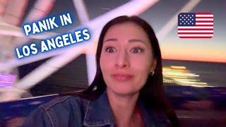 Panik im Riesenrad  Los Angeles Vlog 