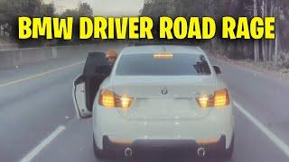 TYPICAL BMW DRIVER ROAD RAGE | Brake Check, Idiot Driver USA & Canada Driving fails 2024