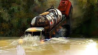 Driver skills when crossing flooded roads | Spinteres Mudrunner