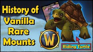 The History of Rare Vanilla WoW Mounts