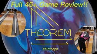 Track Theorem (pearl) Full 50+ Game Bowling Ball Review!! //4k