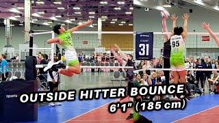 Outside Hitter BOUNCE at 6'1" (185 cm) | Trevor Lau Highlights USAV 2024