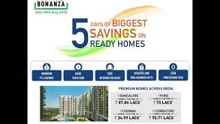 Puravankara - Freedom Home Bonanza - 14th-18th August, 2019