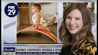 Wobble Boards by Bunny Hopkins Toys-Celebrate Earth Day on Good Day Philadelphia 2022