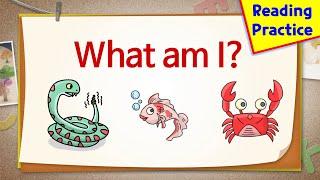 English Reading Practice for Kids | What Am I? (1-180)