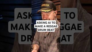 Asking A.I. to create a Reggae drum beat