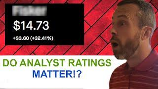 Do Stock Market Analyst Ratings matter and are they accurate? Can you believe their buy rating?