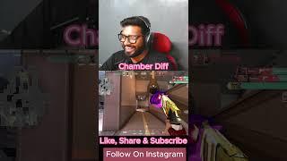 Chamber Diff  #valorant #desktopgamming #livegaming #valorantclips #ytshorts #shorts