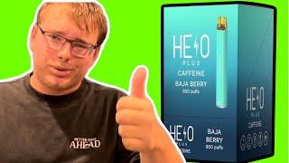 HELO Caffeine Vape review, Baja Berry