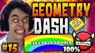 Geometry Dash! "ELECTRODYNAMIX" COMPLETADO 100% #15 - TheGrefg