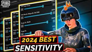 PUBG 2024 NO RECOIL/ZERO RECOIL SENSITIVITY CODE | BGMI BEST SENSITIVITY SETTINGS.