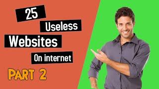 25 Useless   Worst Websites on internet Part 2