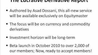 Asad Dossani at the Equitymaster WebSummit- Derivatives & You