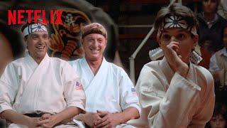 Ralph Macchio & William Zabka React to Their Karate Kid Fight | Cobra Kai | Netflix