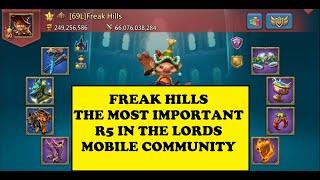 LORDS MOBILE - FREAK HILLS - The most important R5 in Lords Mobile