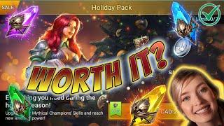 Let's Review Holiday Packs In Raid: Shadow Legends!