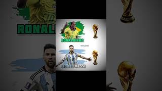 Lionel Messi Vs Ronaldinho #football #shorts #ytshorts